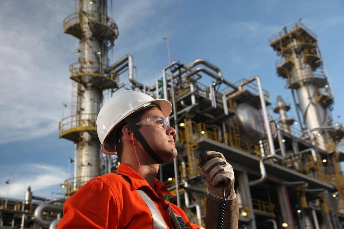 Industrial engineer at a process plant